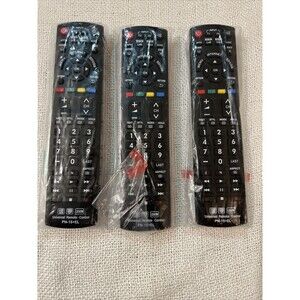 3 Universal Remote Controls for Panasonic Plasma LED LCD HDTV 3D Smart TV